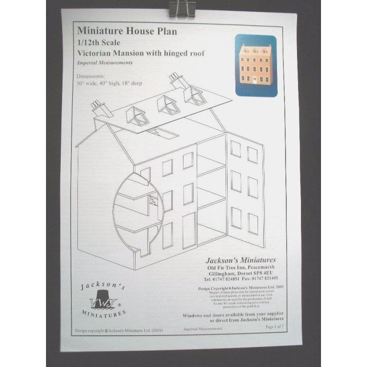 victorian dollhouse plans free