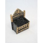 Victorian Fire Grate small lighted coal fireplace CK869
