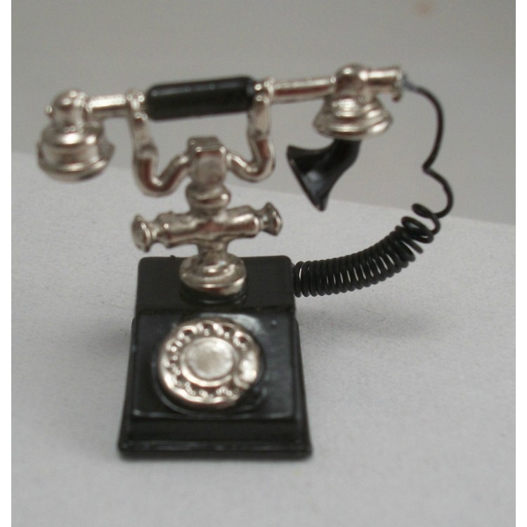 Details about   1:12 Scale Non Working 2 Piece Wireless Telephone & Base Tumdee Dolls House