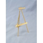 Light Brass Easel w/ Lamp 2343 replaceable battery dollhouse 1/12 scale 