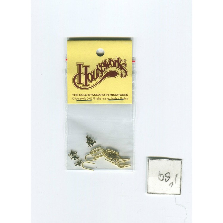 Drawer Pulls 43101 Miniature Dollhouse Hardware 12pcs 1 12 Scale Metal