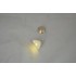 Light  LED Hanging Lamp Cone Shade 2317 replaceable battery dollhouse 1/12 scale