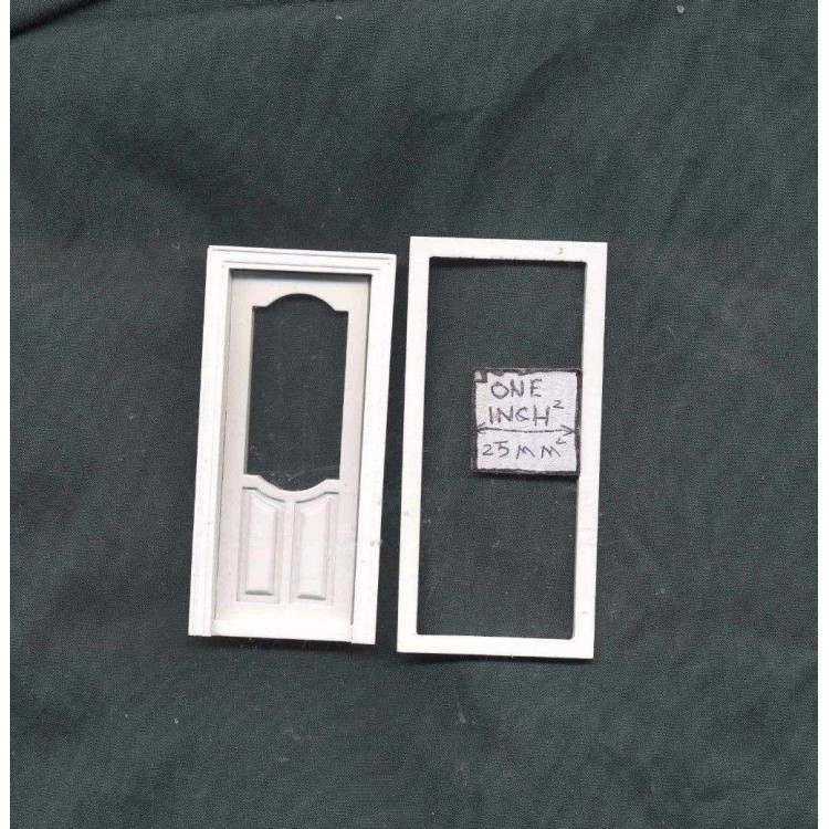 HALF  SCALE ~ 1/2"  scale ~  EMPTY  FRAME ~ Dollhouse ~ 1:24  or 1:12 scale 