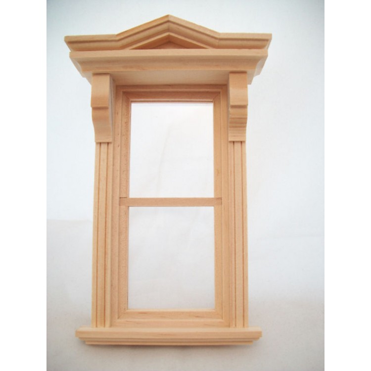 15-Light w/ trim 1/12 scale wooden dollhouse miniature 5061 Houseworks Window 