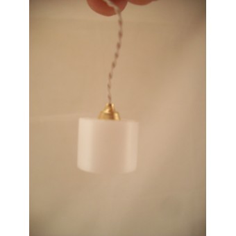 Light  LED Modern Hanging Lamp 2316 replaceable battery dollhouse 1/12 scale 