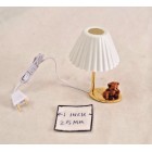 Light - Teddy Bear Table Lamp CK4645 dollhouse miniature 1/12 scale 