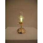Light LED Hurricane Lamp 2302 replaceable battery dollhouse 1/12 scale miniature