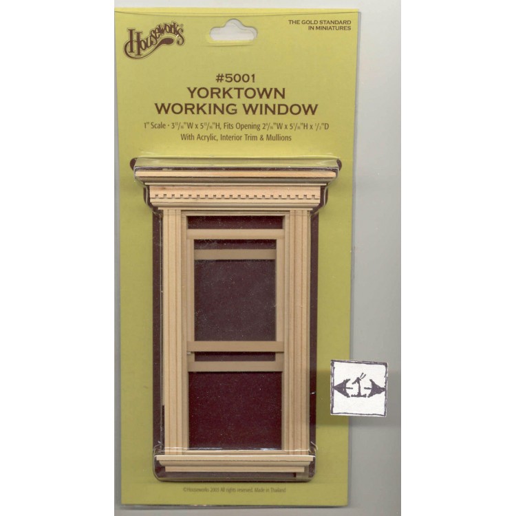miniature dollhouse windows
